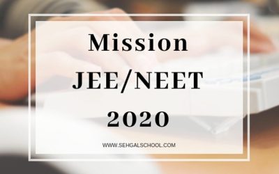 ”Mission JEE/NEET 2020″ : Are you ready?